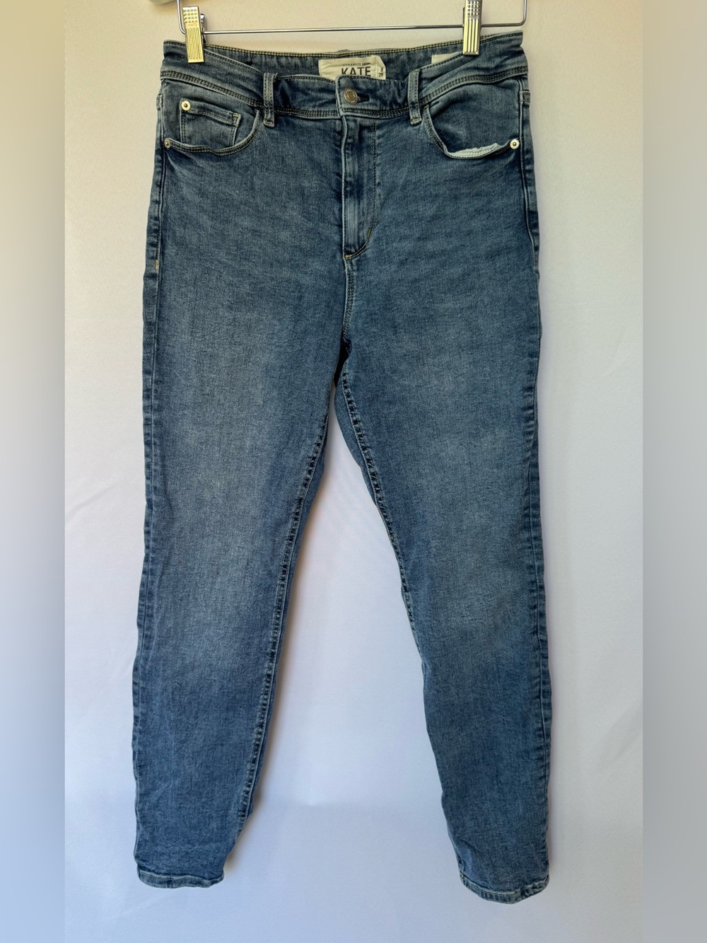 Dynamite Kate High-Rise Skinny Blue Jeans